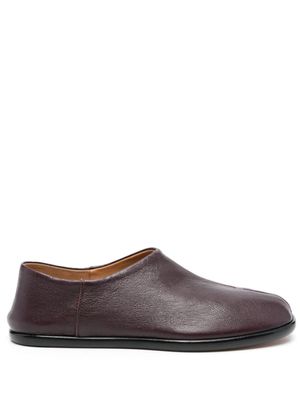 Maison Margiela mocassins Tabi en cuir - Violet