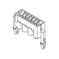 Molex 51016-0500 Inhoud: 1 stuk(s) Bulk