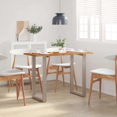 Eettafel 110x50x76 cm massief acaciahout