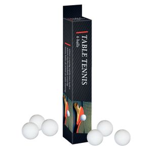 Set van 12x stuks tafeltennis/pingpong ballen 4 cm