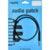 Klotz M4TT1-0060 TT patchkabel, zwart 0,6 meter