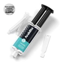 Tweecomponenten epoxylijm - CYANOLIT - Araldite - Kristal - 24 ml - Transparant - Hoge sterkte - Ideaal voor discrete montages