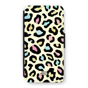 Leopard pattern: iPhone 12 Flip Hoesje