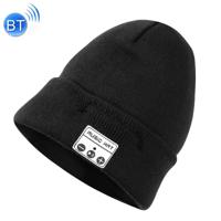 Bluetooth warme gebreide muts ondersteunt het beantwoorden van de telefoon & Bluetooth portret Taking & muziek (zwart)