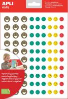 Apli Kids beloningsstickers Happy Smile, blister met 12 vellen