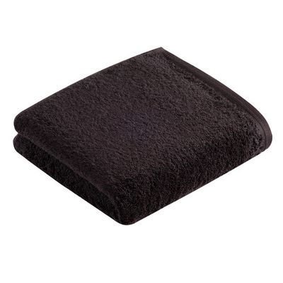 Vossen Vossen handdoek Vegan Life anthrazit 60x110