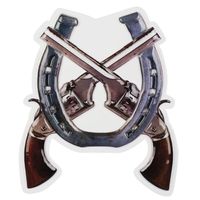 Wildwest wanddeco