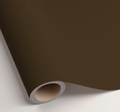 Matbruin vinyl stickervel kleuren