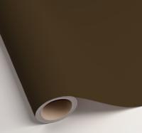 Matbruin vinyl stickervel kleuren