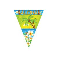 Vlaggenlijnen Hawaii Aloha thema 5 meter - thumbnail
