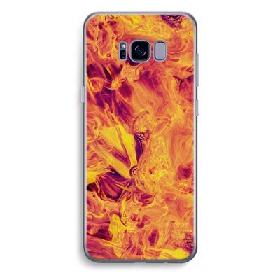 Eternal Fire: Samsung Galaxy S8 Plus Transparant Hoesje