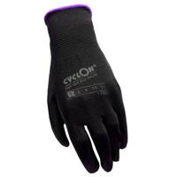 Cyclon montagehandschoenen m7 nylon/pu zwart/paars (20pr)