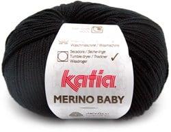 Katia Merino Baby 002 Zwart