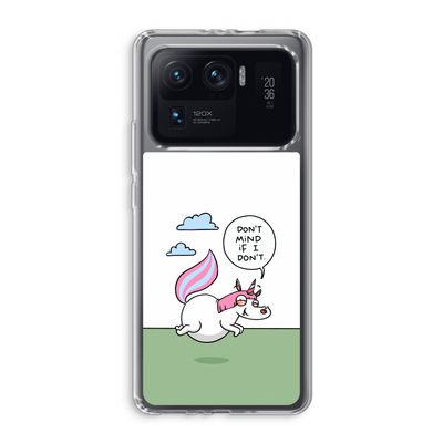 Unicorn: Xiaomi Mi 11 Ultra Transparant Hoesje