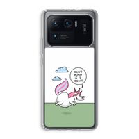 Unicorn: Xiaomi Mi 11 Ultra Transparant Hoesje