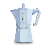 Italiaanse Koffiepot Bialetti MOKA EXCLUSIVE Blauw Aluminium 6 Kopjes