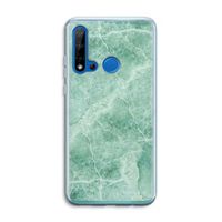 Groen marmer: Huawei P20 Lite (2019) Transparant Hoesje