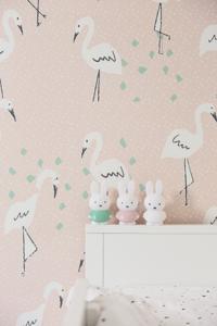 Behang In Paradise Rol Pink