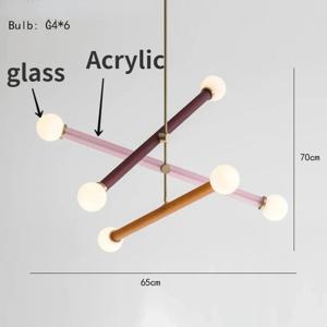 ArtGlow Moderne Kleurrijke Kroonluchter