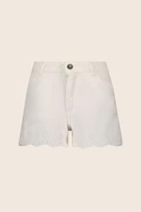 Like Flo Meisjes jeans short - Off wit