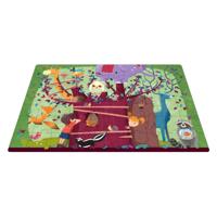 Rebo Publishers Boom vol dieren - boek + puzzel