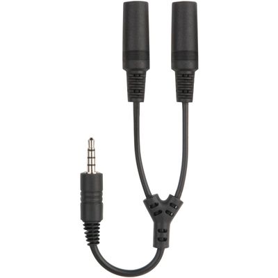 Speedlink, SPLITZ Headset Splitter (Zwart)