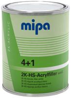 Mipa vulmiddel voor grondverf "4+1 acrylfiller hs " 4+1 acrylic filter hs 1l white