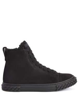 Giuseppe Zanotti baskets montantes Ecoblabber - Noir