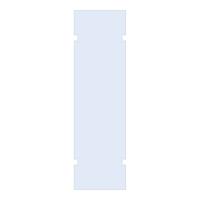 BRAUER Wand 70 helder glas tweezijdige uitsparingen