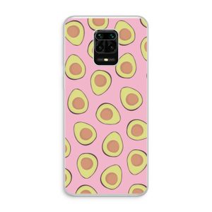 Dancing avocados: Xiaomi Redmi Note 10 Lite Transparant Hoesje