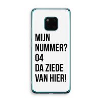 Da ziede van hier: Huawei Mate 20 Pro Transparant Hoesje
