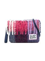 MC2 Saint Barth Kids sac porté épaule à carreaux - Bleu - thumbnail