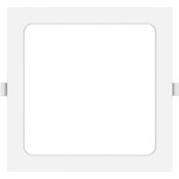 LED Downlight Pro - Aigi Trinko - Inbouw Vierkant 15W - Helder/Koud Wit 6500K - Mat Wit - Kunststof - 175mm