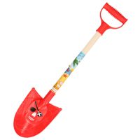 Summerplay Speelgoed piraten schep - voor kinderen - punt - kunststof - rood - 49 cm   -