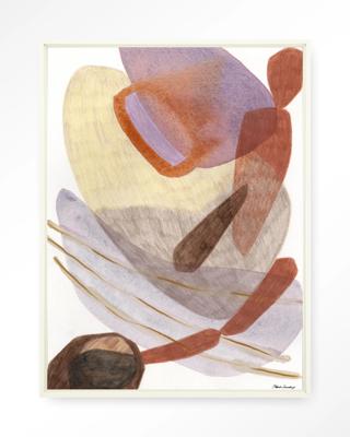 Urban Cotton Wandkleed 'Cargo' 80 x 110cm in Floating Frame - off white Urban Cotton Wandkleed 'Cargo' 80 x 110cm in Floating Frame - off white