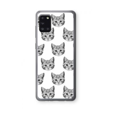 Kitten: Samsung Galaxy A31 Transparant Hoesje