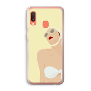 Summer: Samsung Galaxy A20e Transparant Hoesje
