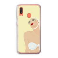 Summer: Samsung Galaxy A20e Transparant Hoesje