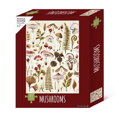 Mushrooms Puzzel 1000 Stukjes