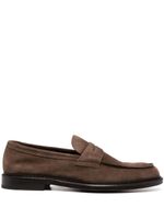 Doucal's mocassins en daim - Marron