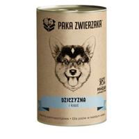 PAKA ZWIERZAKA Game and salmon - natvoer voor honden - 400g
