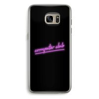 Vice Black: Samsung Galaxy S7 Edge Transparant Hoesje