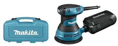 Makita BO5030K Excenter Schuurmachine Ø125mm 230V in Koffer