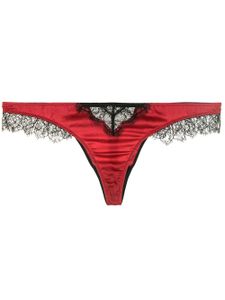 Kiki de Montparnasse string en dentelle - Rouge