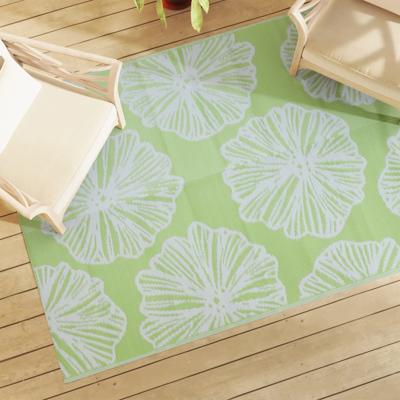 VidaXL Buitenkleed arakil 140x200 cm polypropeen groen