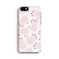 Hands pink: Volledig Geprint iPhone 7 Hoesje