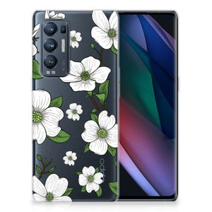 OPPO Find X3 Neo TPU Case Dogwood Flowers