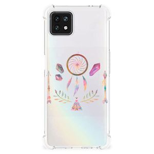 OPPO A53 5G | A73 5G Stevig Bumper Hoesje Boho Dreamcatcher