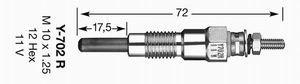 Gloeibougie Y702R