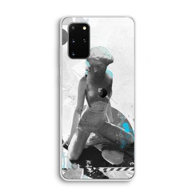 I will not feel a thing: Samsung Galaxy S20 Plus Transparant Hoesje
